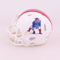 Danny Amendola Signed Patriots Throwback Mini Helmet Inscribed "2xSBC" (JSA COA)