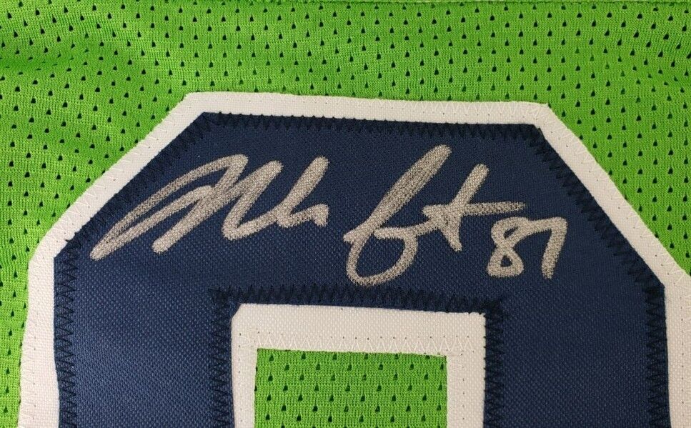 Noah Fant Signed Seattle Seahawks Jersey (Beckett) 2019 1st Round Draft Pick TE