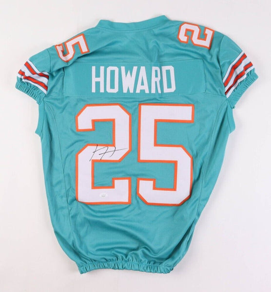 XAVIEN HOWARD SIGNED DOLPHINS CUSTOM PINK JERSEY - JSA COA