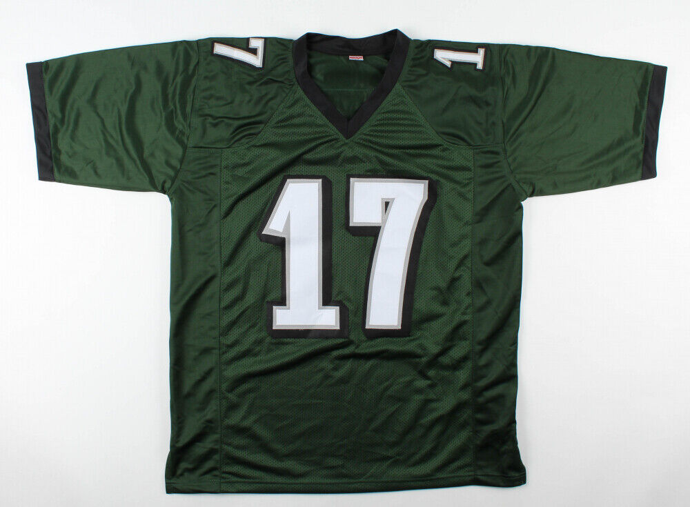 Alshon Jeffery Signed Philadelphia Eagles Green Jersey (Beckett COA) Receiver