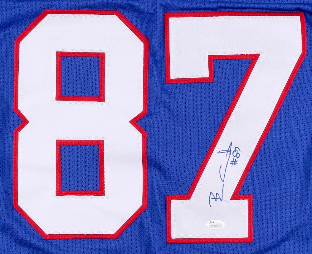 Ben Coates Signed New England Patriots Jersey (JSA COA) 5×Pro Bowl (1994–1998)