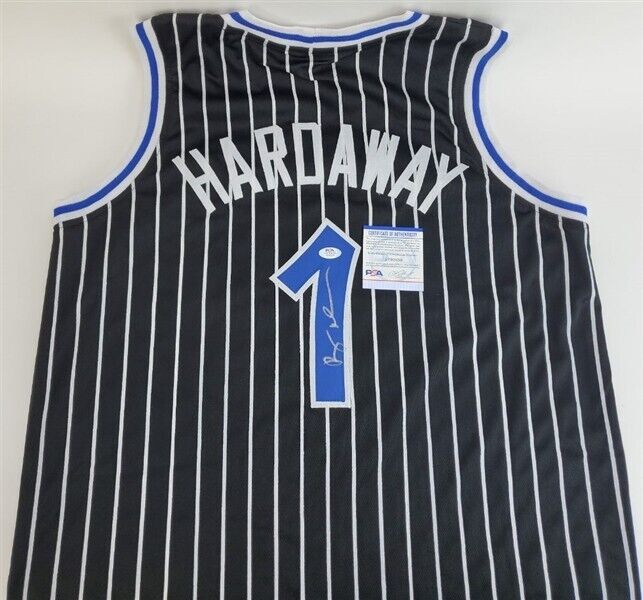 Anfernee "Penny" Hardaway Signed Magic Jersey (PSA COA) Orlando's 4xNBA All Star
