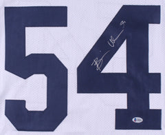 Brian Urlacher Signed Chicago Bears Jersey (Beckett Holo)  8xPro Bowl Linebacker