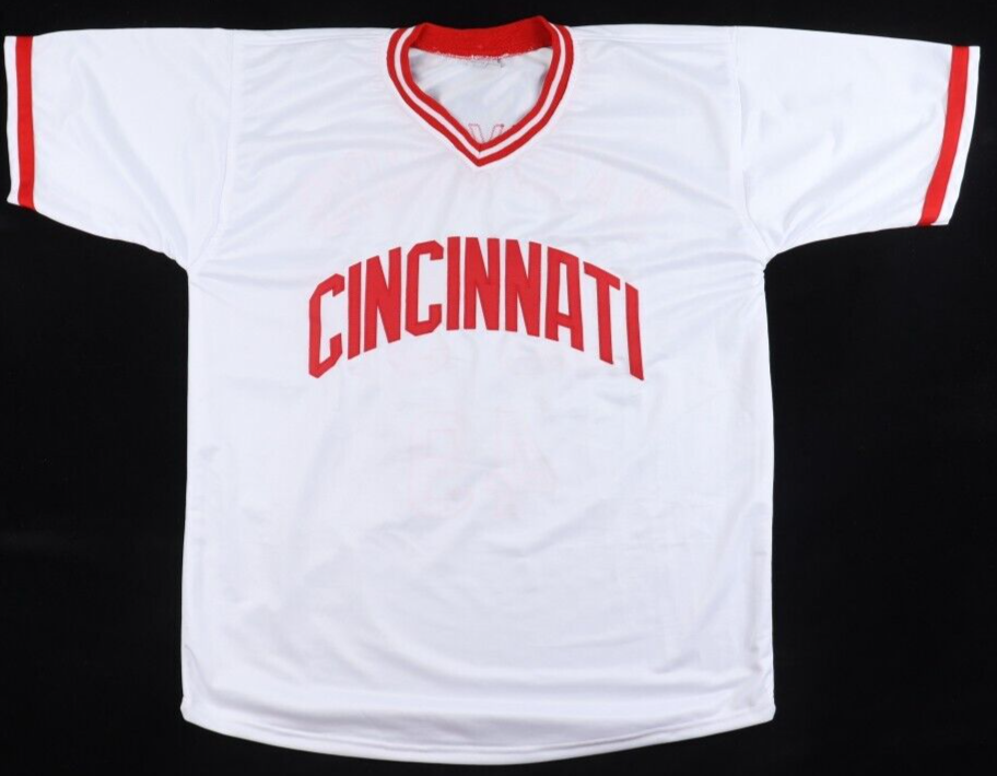 Randy Myers, Norm Charlton & Rob Dibble Signed Nasty Boys Cincinnati Reds Jersey