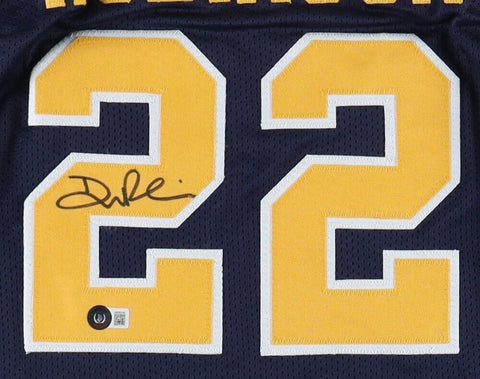 Duncan Robinson Signed Michigan Wolverines Jersey (JSA COA) Miami Heat Forward