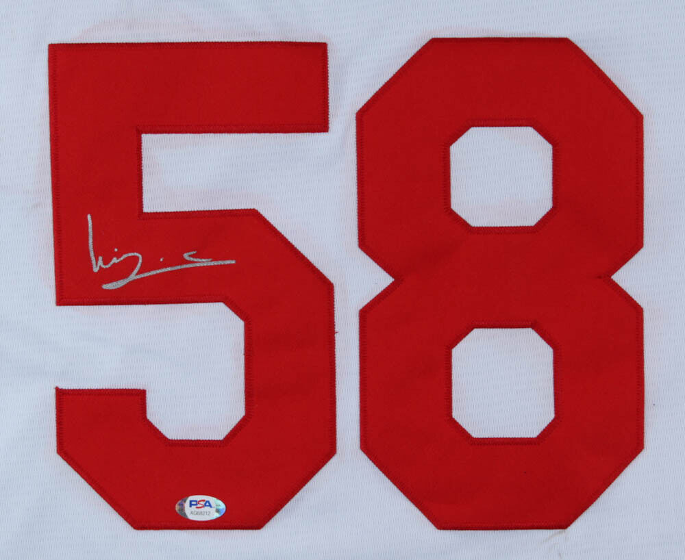 Luis Castillo Signed Cincinnati Reds Majestic MLB Jersey (PSA COA) 2019 All Star