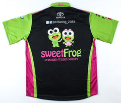 David Ragan Signed Simpson Crew Sweet Frog Racing Jersey (JSA COA) Nascar Driver