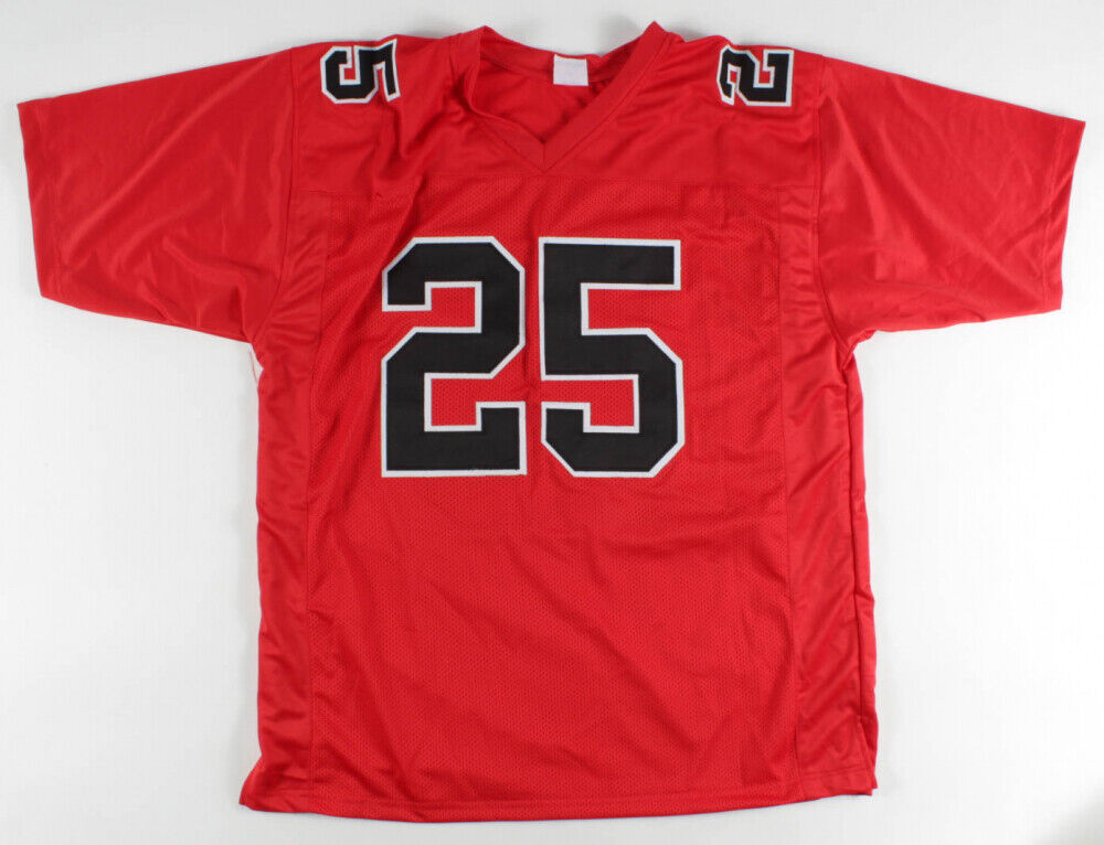 Ito Smith Signed Atlanta Falcons Jersey (Beckett COA) 2018 4th Round Pick / R.B.