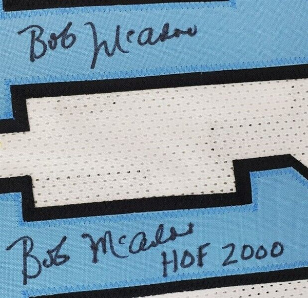 Buffalo Braves Bob McAdoo signed Jersey with HOF inscription COA