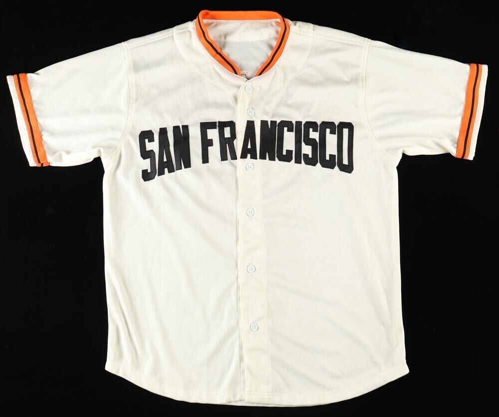 Livan Hernandez Signed San Francisco Giant Jersey Inscribed 97 WS MVP (JSA COA)