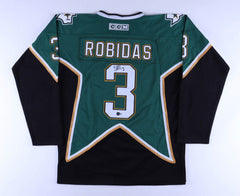 Stephane Robidas Signed Dallas Stars Jersey (Beckett COA) NHL career 1997–2015