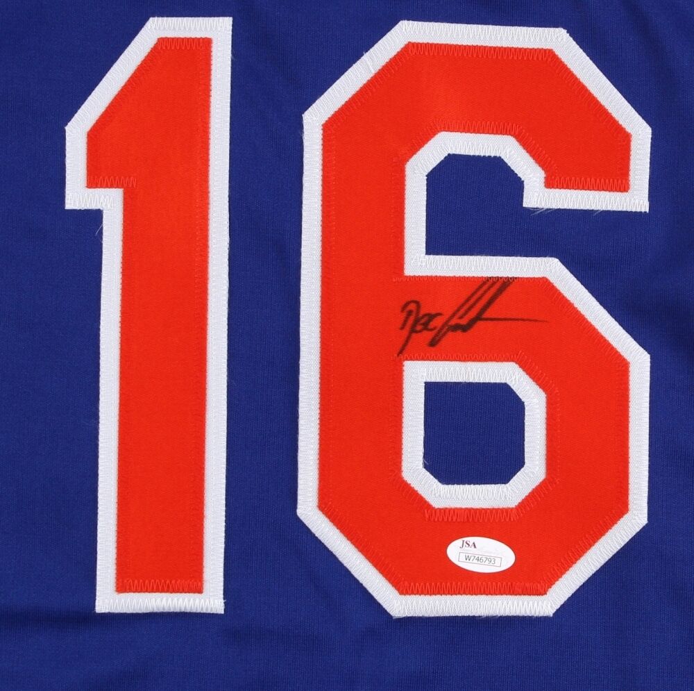 Dwight "Doc" Gooden Signed Mets Jersey (JSA COA) 3xWorld Series Champion