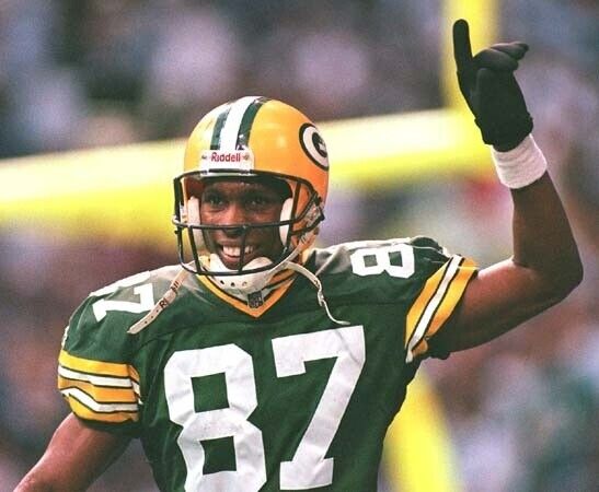 Robert Brooks Signed Green Bay Packers Jersey (PSA COA) Super Bowl XXXI Champ WR