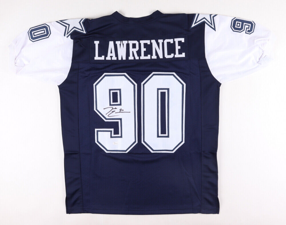 Demarcus Lawrence Signed Dallas Cowboys Jersey (JSA COA) All Pro Defensive End
