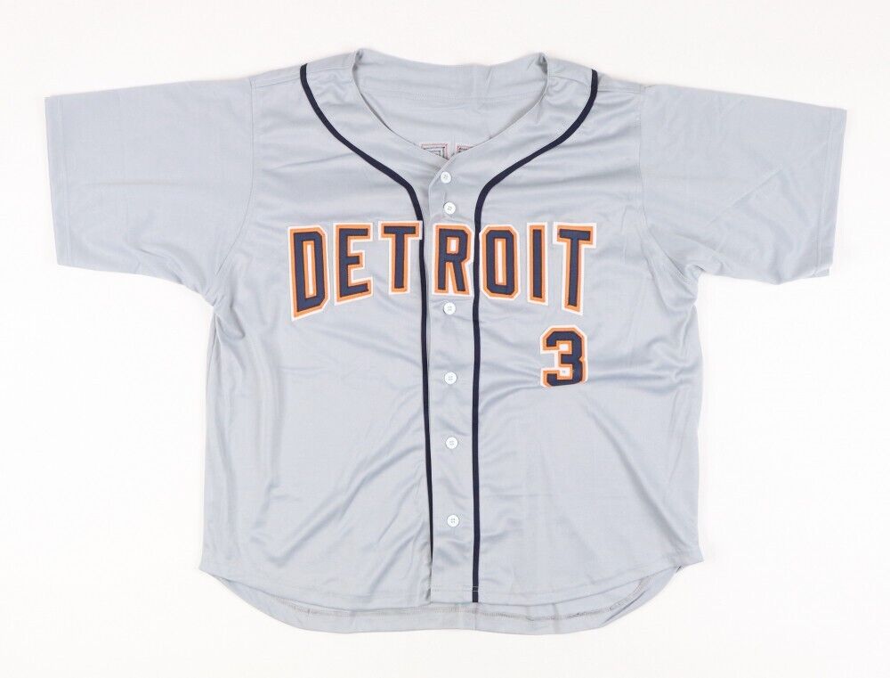 Gary Sheffield Signed Detroit Tiger Gray Road Jersey (JSA COA) 500 Home Run Club