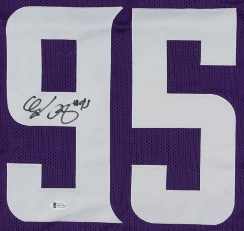 Ifeadi Odenigbo  Signed Minnesota Vikings Jersey (Beckett COA) Defensive End