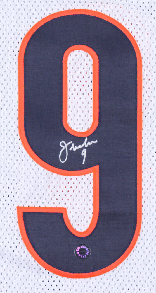 Jim McMahon Signed Chicago Bears Jersey (Schwartz COA) Super Bowl XX QB