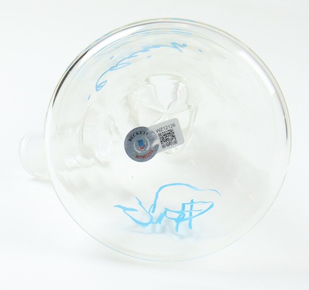 Tommy Chong & Cheech Marin Signed Chech & Chong 10 inch Glass Bong (Beckett)
