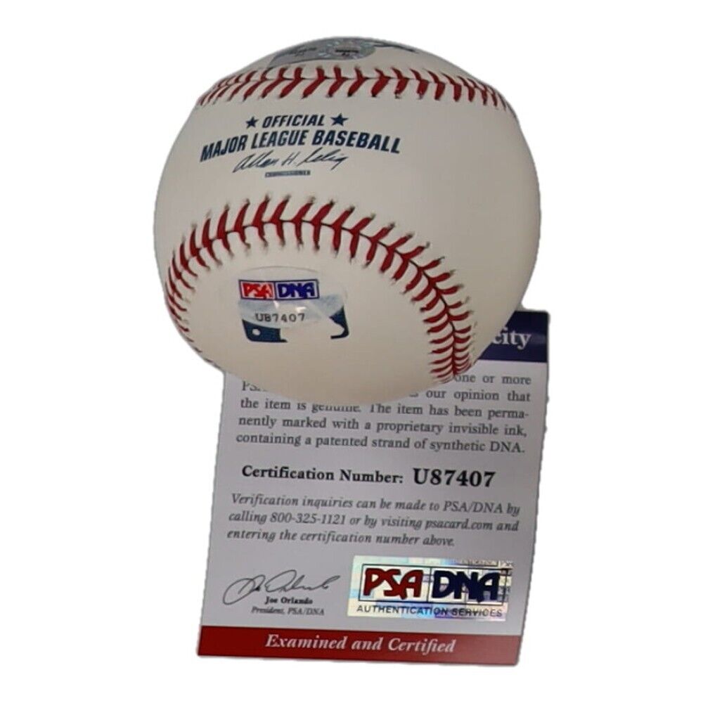 Tommy Lasorda Signed ML Baseball "A.S.G - 81-85" (PSA & MLB) Los Angeles Dodgers