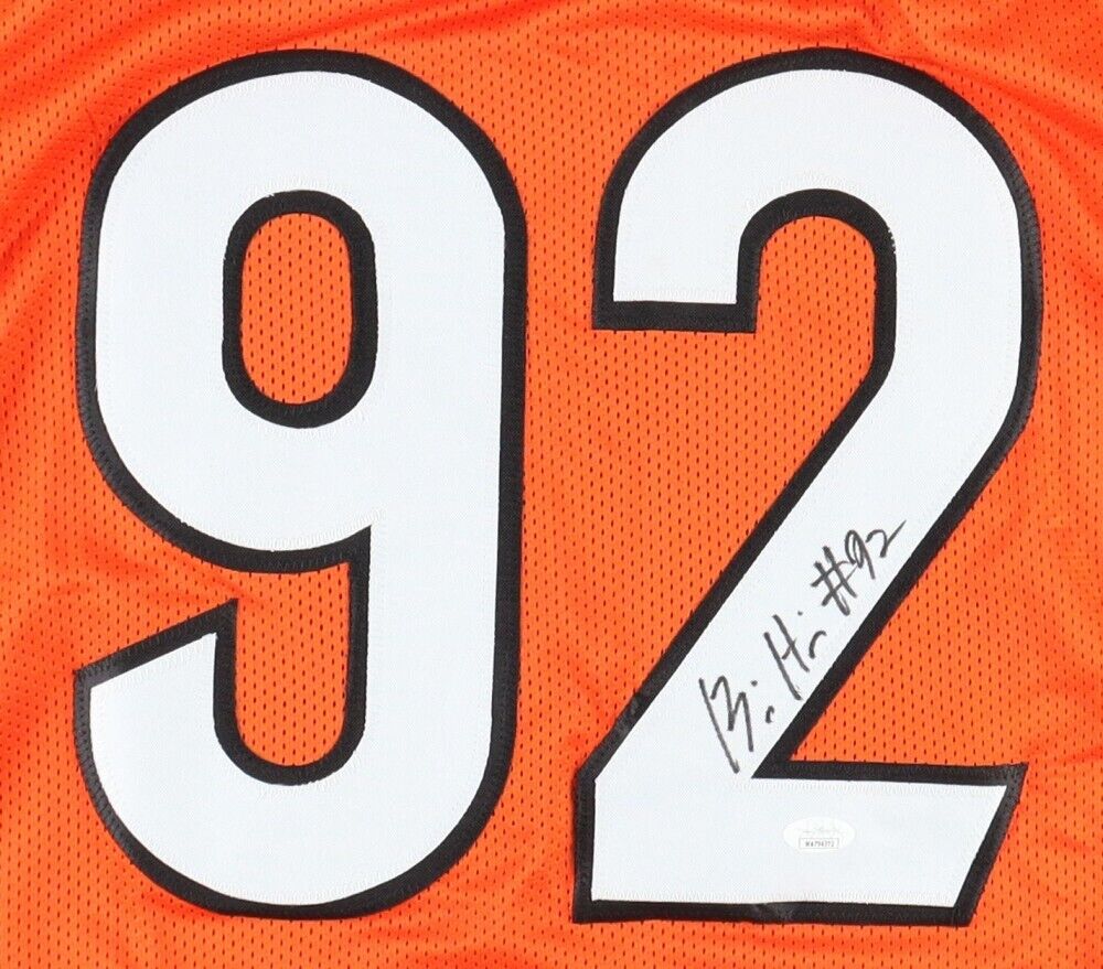 B. J. Hill Signed Cincinnati Bengals Jersey (JSA) 2018 3rd Round Pick Def Tackle