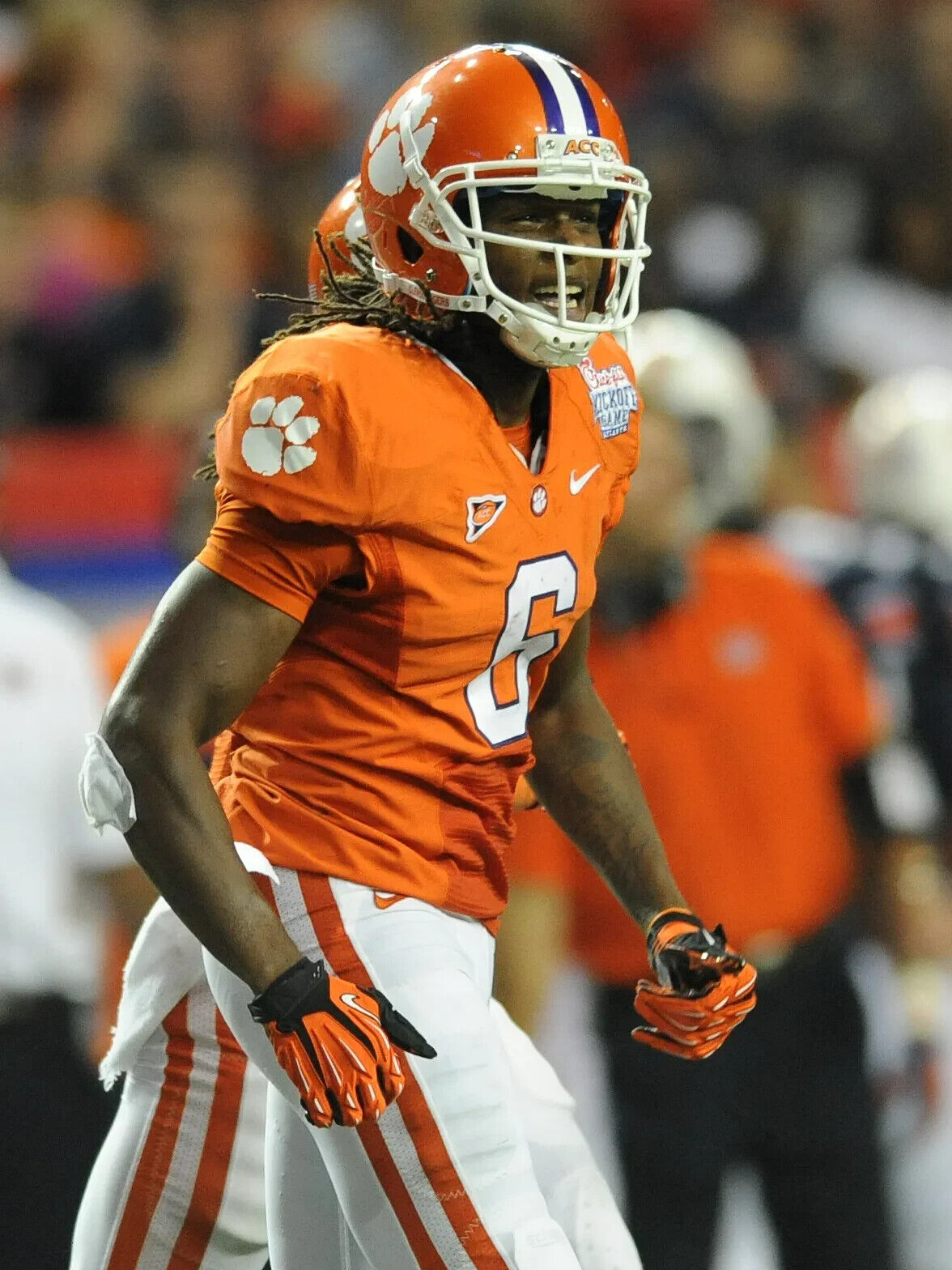 DeAndre Hopkins Signed Clemson Tigers Jersey (Beckett) 5xPro Bowl Wide Receiver