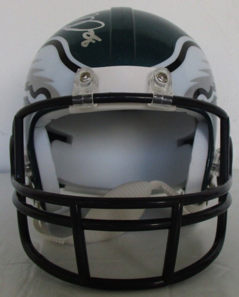 Wendell Smallwood Signed Eagles Mini Helmet (JSA COA) 2016 5th Rnd Pick R.B.
