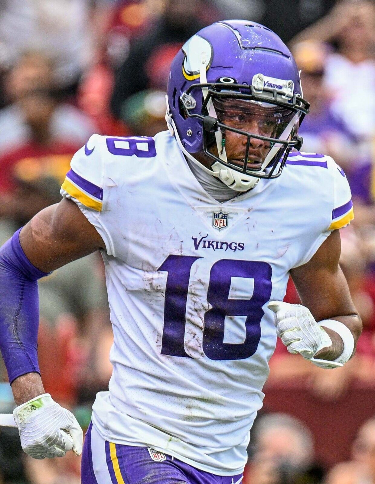 Justin Jefferson Signed Minnesota Viking Jersey (JSA COA) 2020 1st Round Pick WR