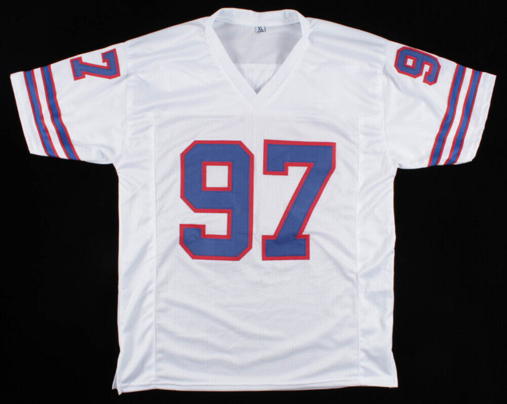 Cornelius Bennett Signed Buffalo Bills Jersey (JSA COA) Played in 5 Super Bowls