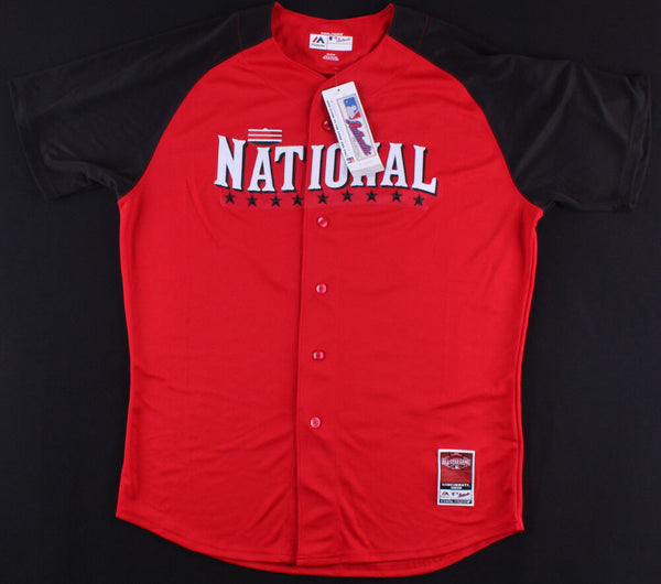 Jonathan Papelbon Signed Phillies NL All Star Team Majestic MLB Jersey –