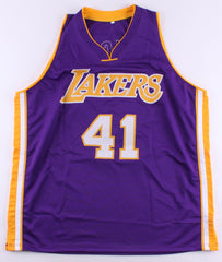 Glen Rice Signed Los Angeles Lakers Purple Jersey (Fiterman Sports Hologram)