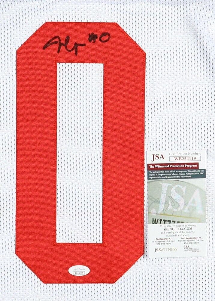 Jonathon Cooper Signed Ohio State Buckeyes Jersey (JSA COA) Denver Broncos L.B.