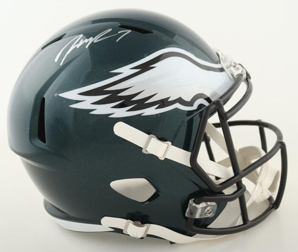 Haason Reddick Signed Philadelphia Eagles Full-Size Helmet (Beckett) P –