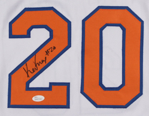 Kevin Knox Signed New York Knicks Jersey (JSA COA) 2018 1st Rd Pk / 9th Overall