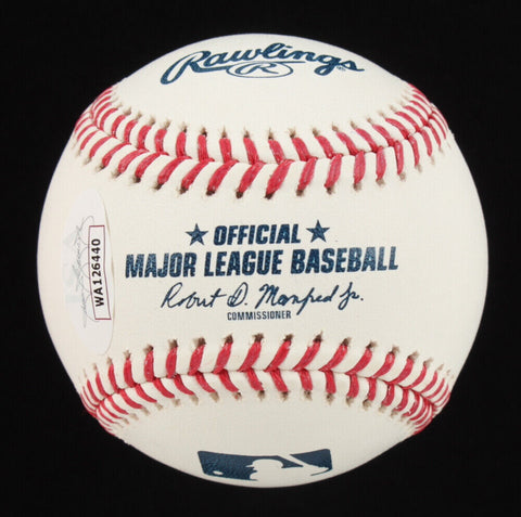 Goose Gossage Signed New York Yankees Baseball Inscribed "F**k Putin!" (JSA COA)