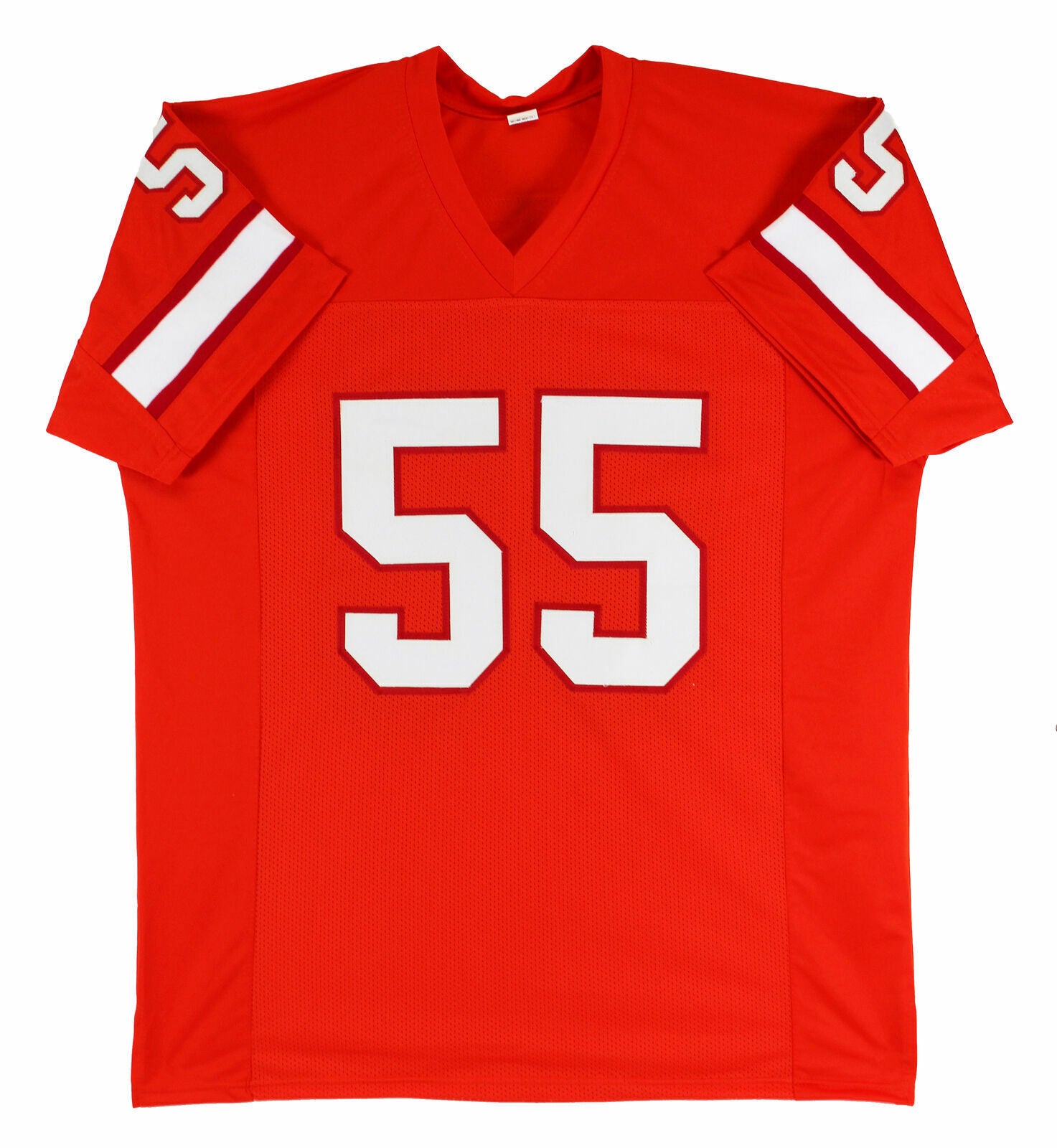 Derrick Brooks Signed Tampa Bay Buccaneers Creamsicle Throwback Jersey (Beckett)