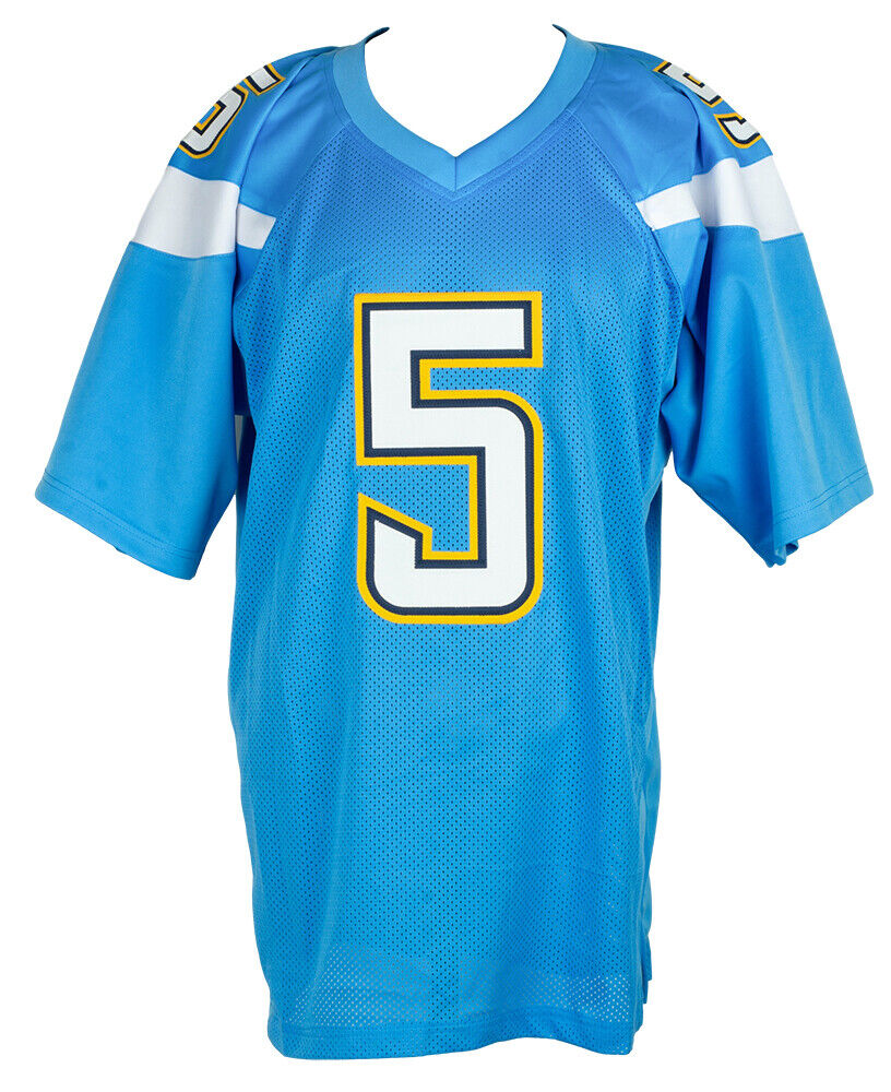 Tyrod Taylor Signed Los Angeles Chargers Jersey (JSA COA) 2015 Pro Bowl Q.B.