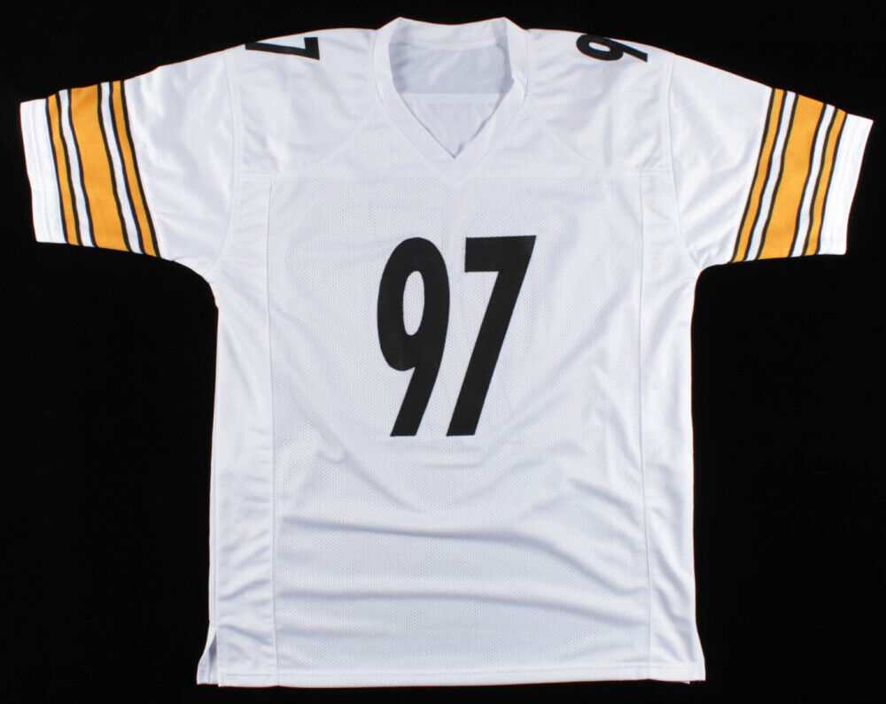 Cameron Heyward Signed Pittsburgh Steelers Jersey (Beckett Holo) 3xPro Bowl D.T.