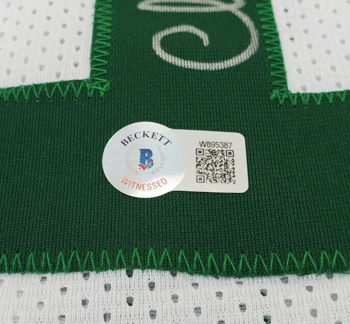 Charlie Scott Signed Boston Celtics Home Jersey Inscribed "HOF 2018" (Beckett)