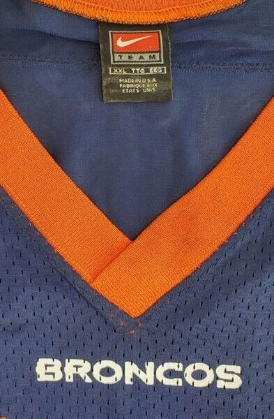 Brian Griese Signed Denver Bronco Nike Replica Jersey (JSA COA) 2000 Pro Bowl QB