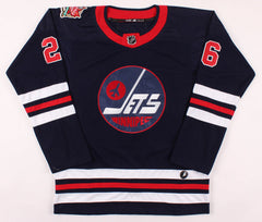 Blake Wheeler Signed Winnipeg Jets Heritage Classic Adidas NHL Jersey (PSA Holo)