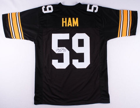 Jack Ham Signed Pittsburgh Steelers Jersey Inscribed "HOF 88" (JSA COA)
