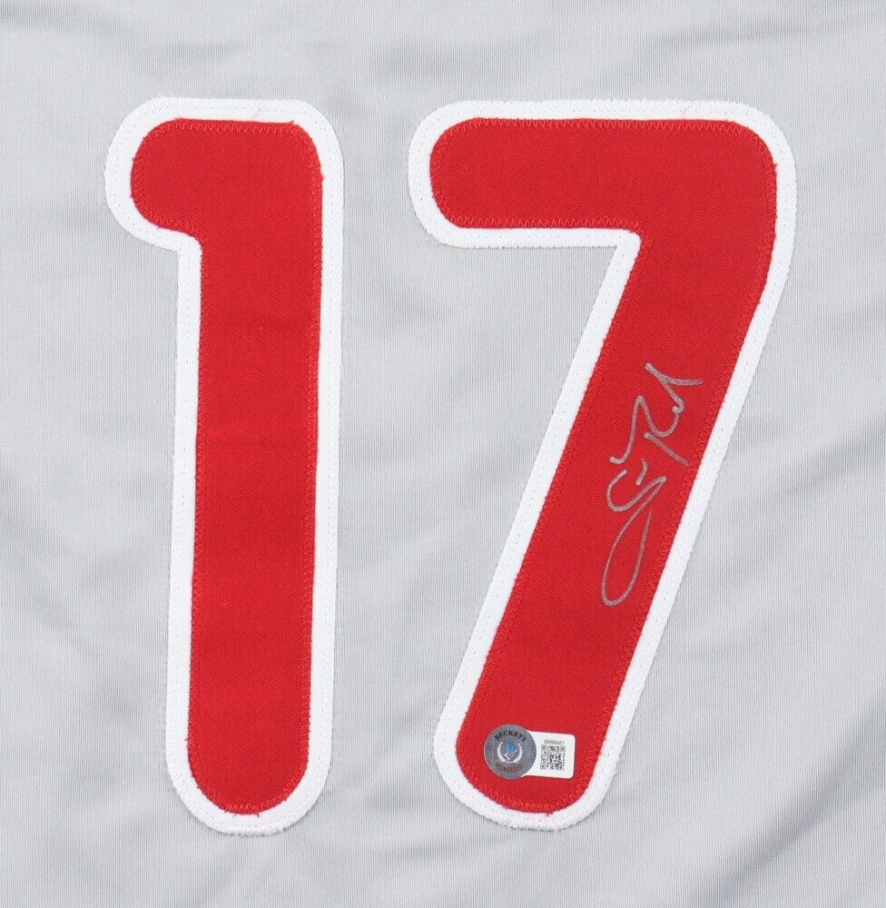 Scott Rolen Signed Philidelphia Phillies Jersey (Beckett) 2023 MLB Hall of Fame