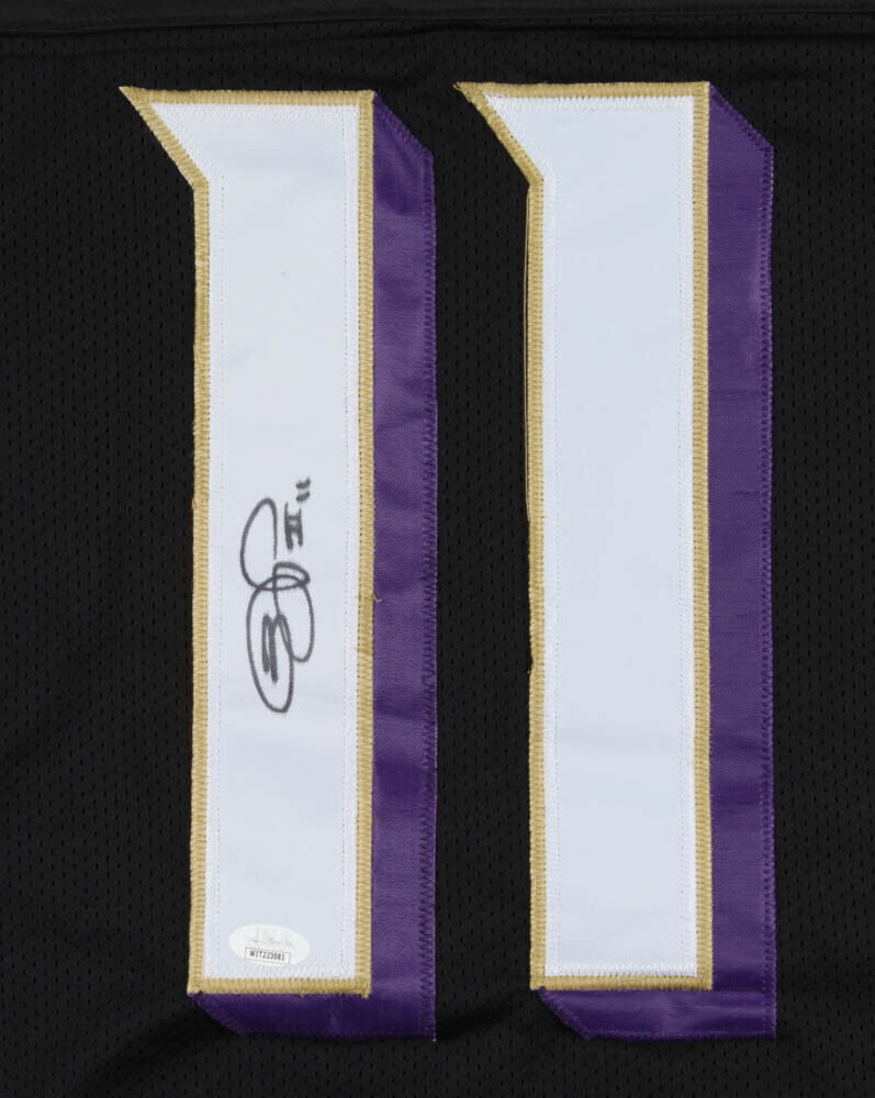James Proche Signed Baltimore Ravens Jersey (JSA COA) 2020 6th Rd Draft Pick WR