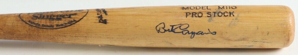 Bert Campaneris Signed Game-Used Cracked Louisville Slugger Bat (JSA) Oakland As