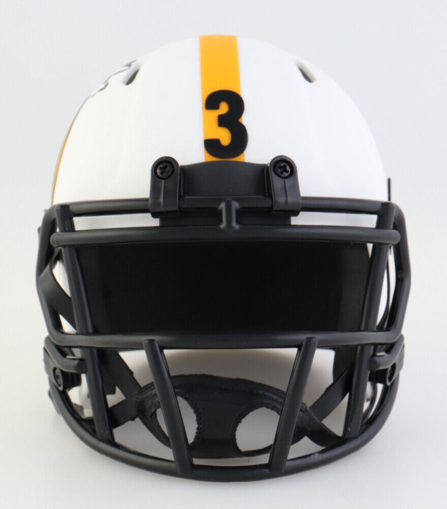 Dwayne Haskins Signed Steelers Lunar Eclipse Alternate Speed Mini Helmet Beckett
