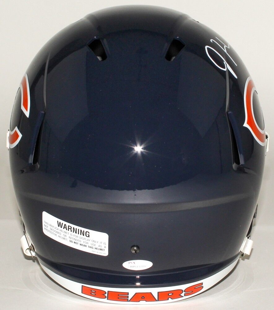 Jordan Howard Signed Bears Full-Size Speed Helmet (JSA COA) Indiana Hoosier R.B.