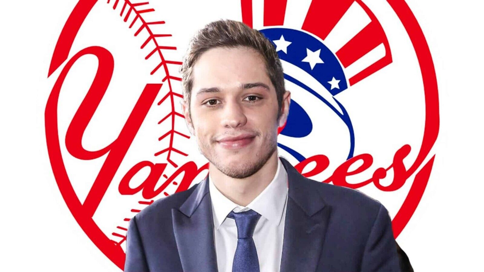 Saturday Night Live's Pete Davidson Signed New York Yankees Jersey (Beckett) SNL