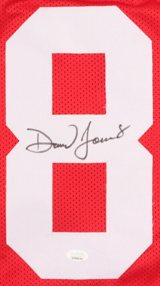 Daniel Jones Signed Giants Jersey (JSA COA) New York 2019 #1 Draft Pick Q.B.
