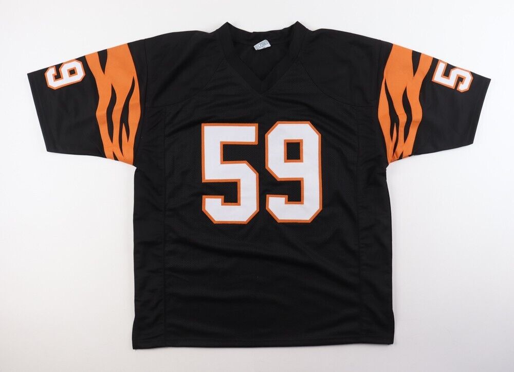 Kevin Walker Signed Cincinnati Bengals Jersey (JSA) Super Bowl XXIII Linebacker