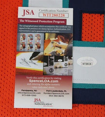 O. J. McDuffie Signed Dolphins Jersey (JSA COA) Miami (1993–2001) Penn State WR